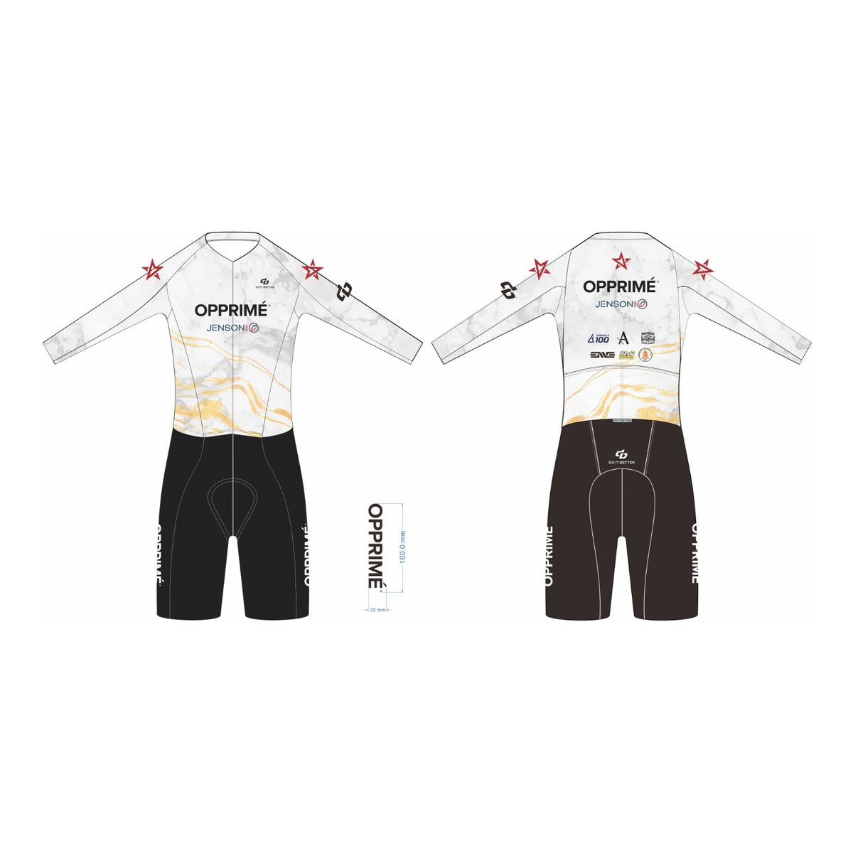EVO Long Sleeve Aero Race Suit - OPPRIME