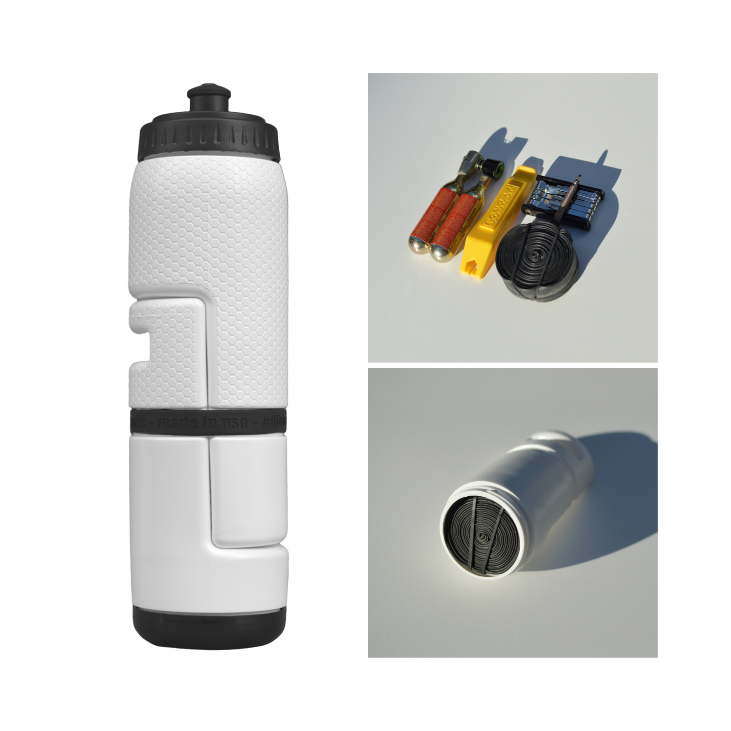 Cycling biking bike bicycle saddle bag dib bottle hydration water storage cage keg specialized pod tools sports