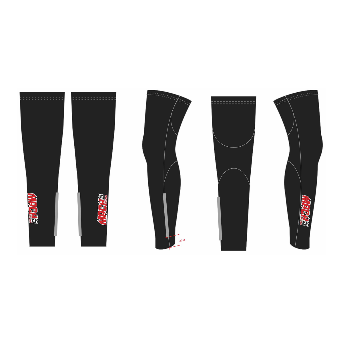 MACH 5 RACING - Leg Warmers