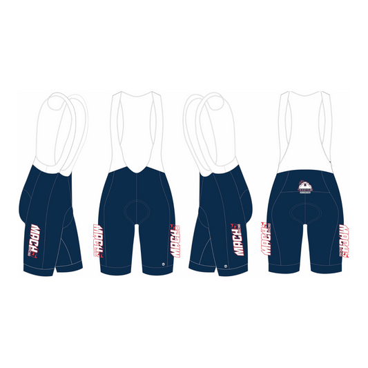 Women's - MACH 5 RACING - NAVY BLUE Bibs - '25